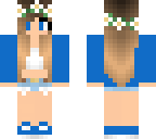 blue girll