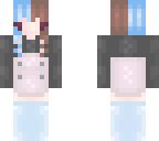 blue half uwu
