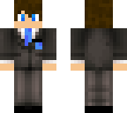 blue suit