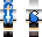 blue wolf girl