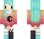 chibi pastel hipster