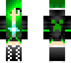 creeper girl with star