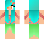 cute beach under the sea girl