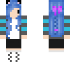 cute blue hair