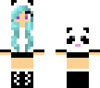 cute girl hoodie skin