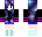 edit of galaxy cat girl