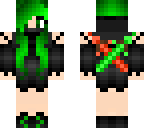 green ninja girl