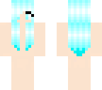 light blue hair