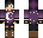 moon boy black hair