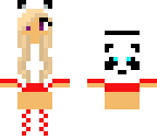 panda girl so cute