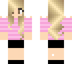 pink girl with headphones