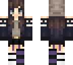 purple anime girl second edit