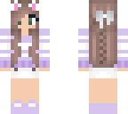 purple cat girl