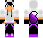 purple wolf boy