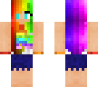 rainbow girl