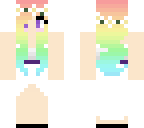 rainbow girl
