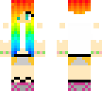 rainbow girl edit