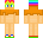 rainbow pancake boy