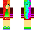 rainbow red
