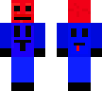 andere blaue man