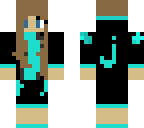 black and blue girl