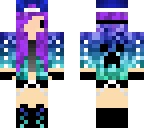 blue and purple creeper