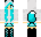blue fox girl