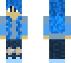blue girl