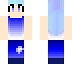 blue girl