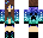 blue girl