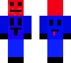 blue man