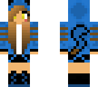 blue pika girl