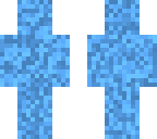blue stone man