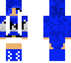 blue tnt girl