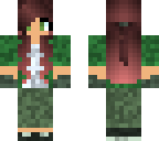 camouflage girl
