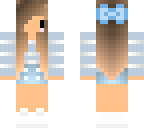 chibi blue stripes