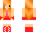 chibi girl with orange hair dis time