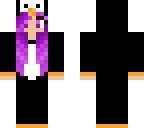 customized penguin girl skin