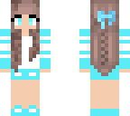 cute blue girl
