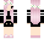 cute chibi pink hair