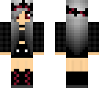 emo girl grey