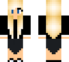 finished blonde haired girl in a tuxedo