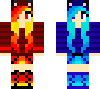 fire ice girl - original