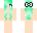 girl with green hair base
