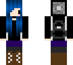 goth chibi hs gal