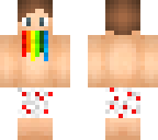 guy puking rainbow
