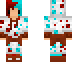 jett's chibi blue and red cake