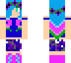 mermaid hair girl