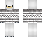 polar bear with a sweater