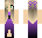 purple dress